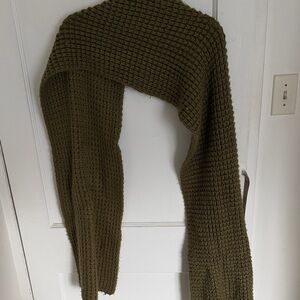 Anthropologie Olive Green Knit Women Sweater